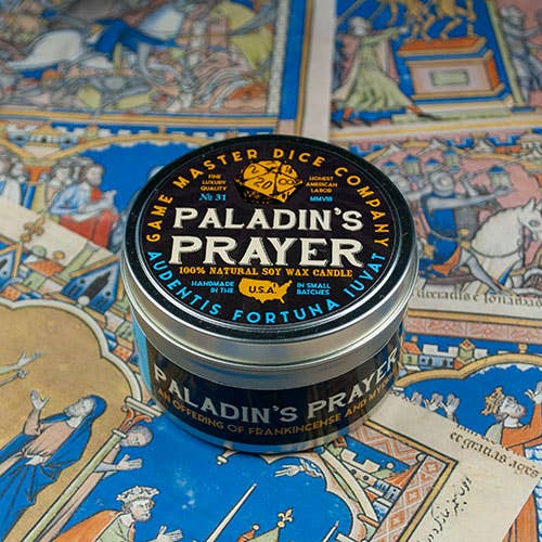 GAMING CANDLE: PALADIN'S PRAYER