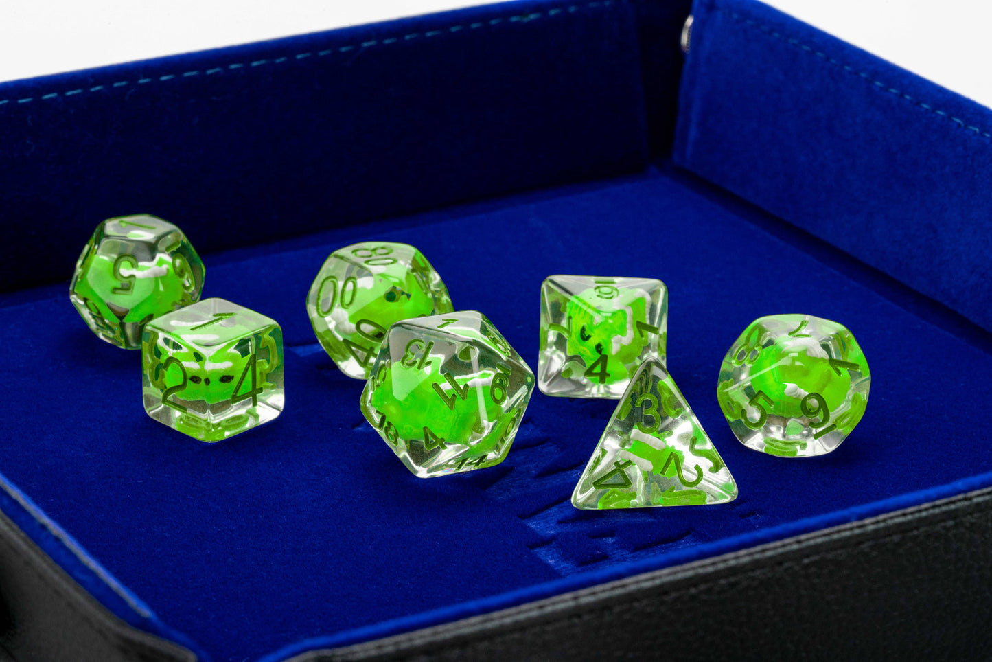 DRAGON STORM INCLUSION DICE SET: GREEN DRAGON