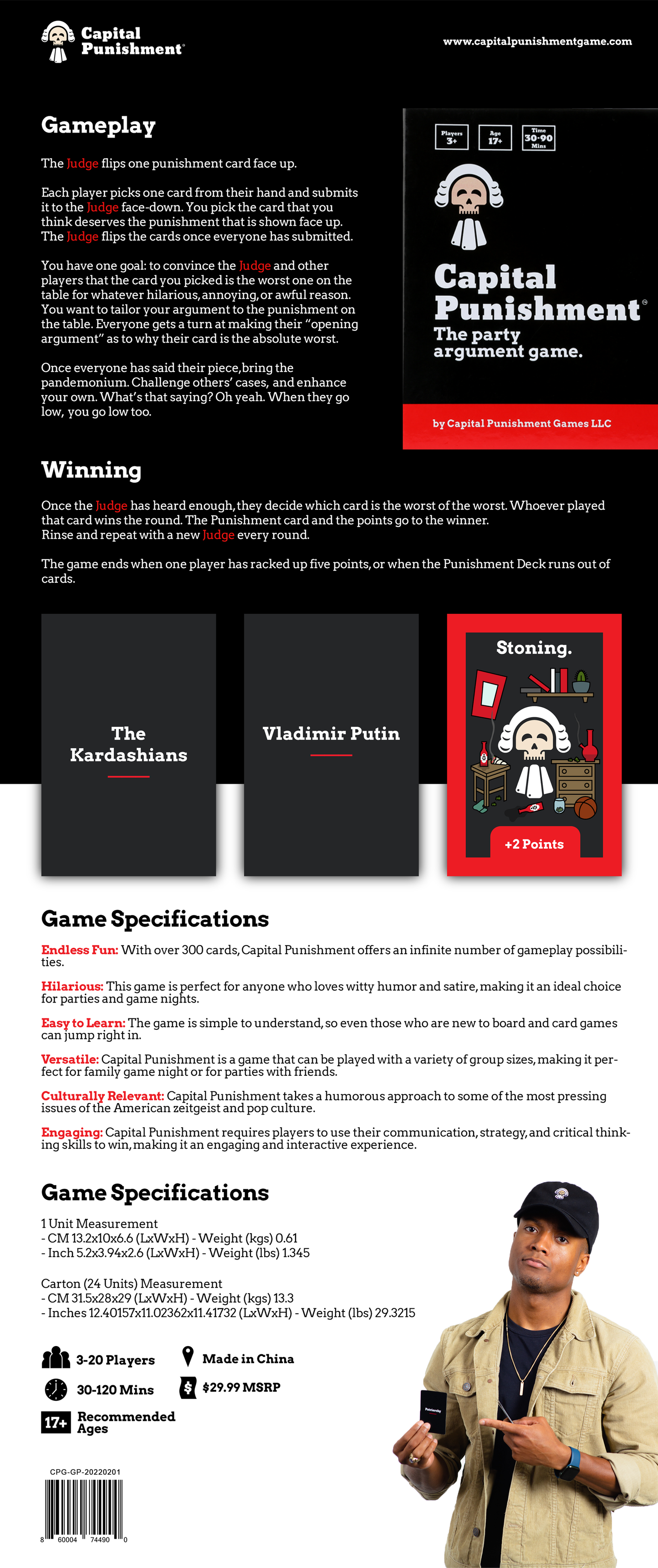 CAPITAL PUNISHMENT - The Party Argument Game!