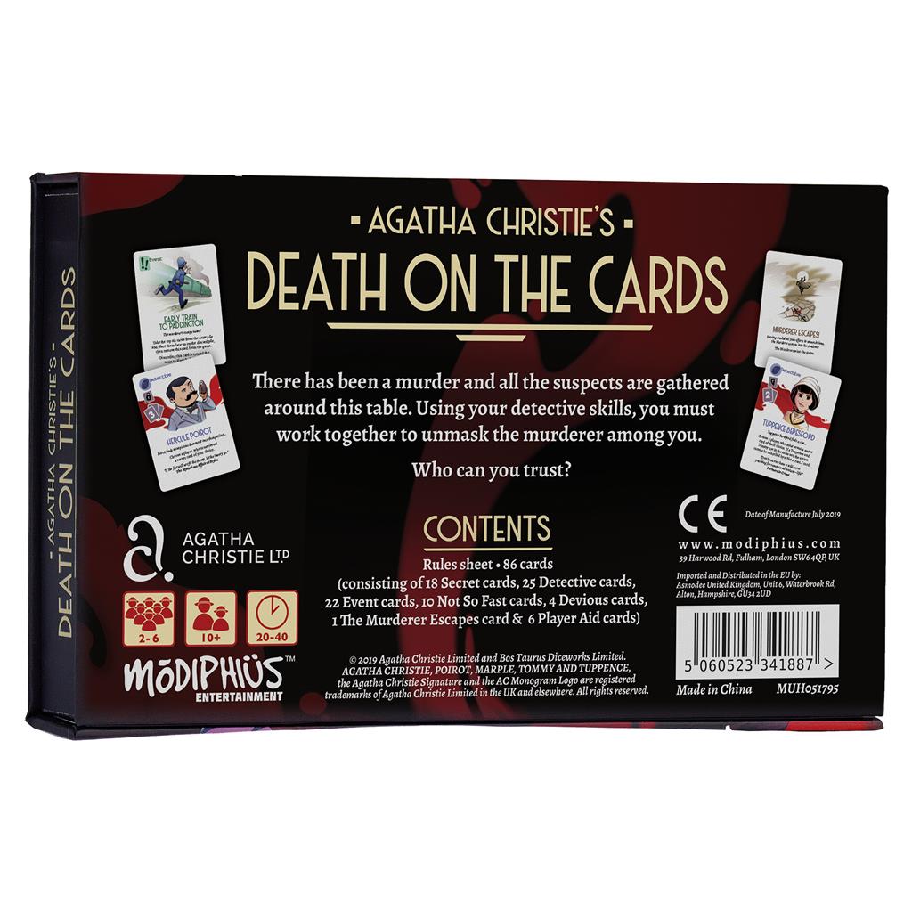 AGATHA CHRISTIE'S DEATH ON THE CARDS