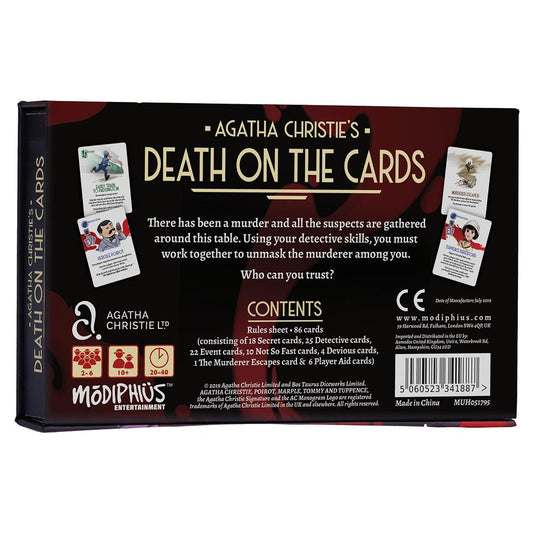 AGATHA CHRISTIE'S DEATH ON THE CARDS