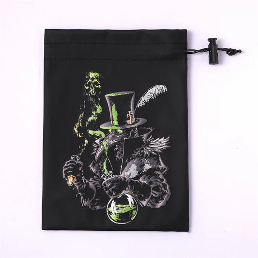FINE ARTS LEATHER DICE BAG