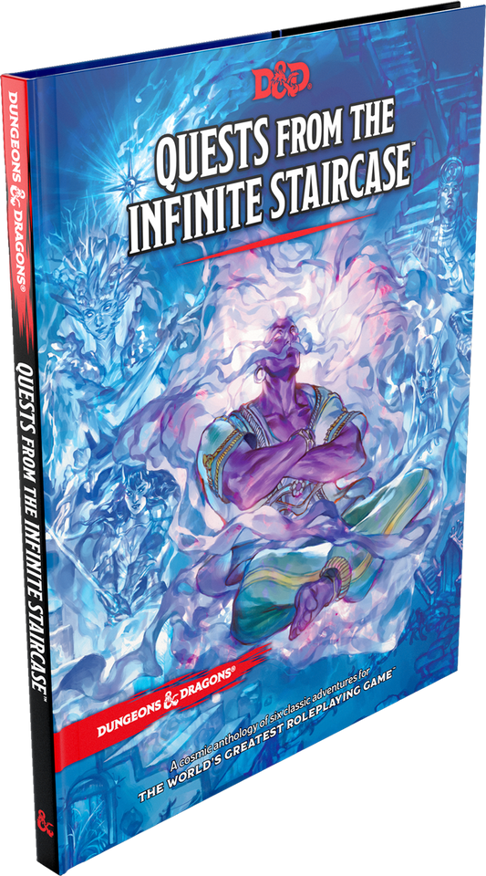 DUNGEONS AND DRAGONS: QUESTS FROM THE INFINITE STAIRCASE - ADVENTURE BOOK