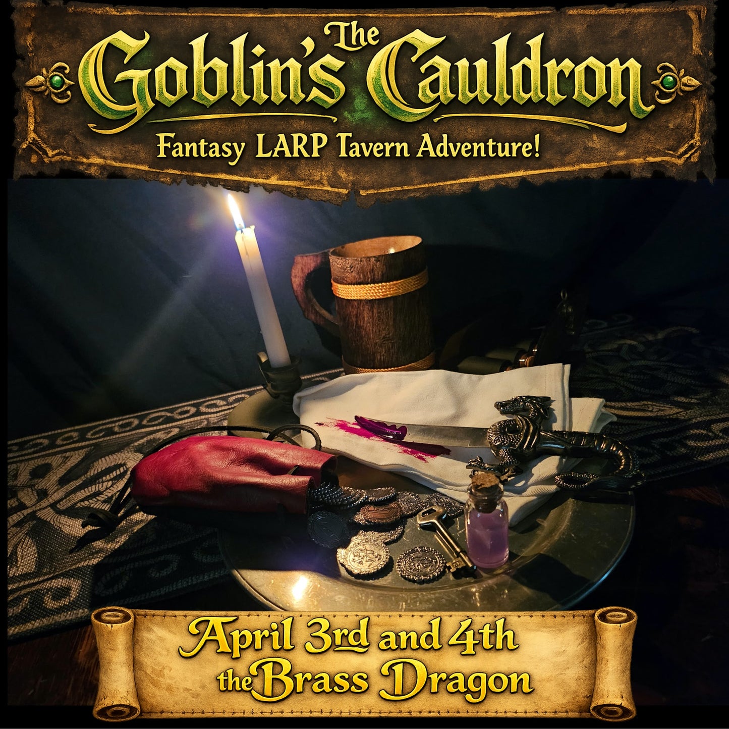 TAVERN NIGHT - COSPLAY/ROLEPLAYING MURDER MYSTERY!