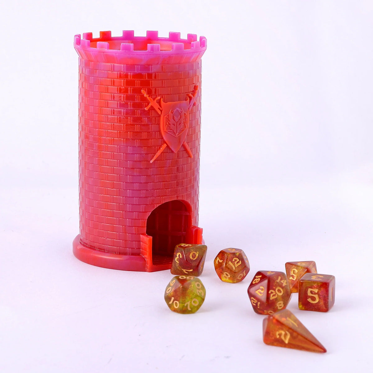 POCKET CITADEL MINI DICE TOWER w/Mini Dice