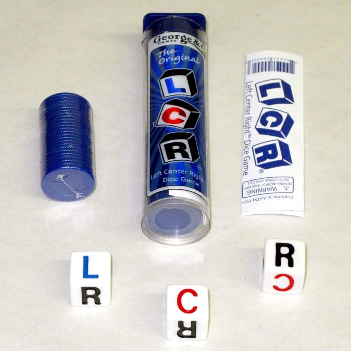 L-C-R DICE GAME
