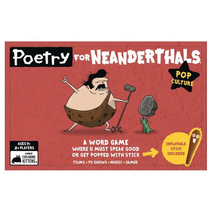 POETRY FOR NEANDERTHALS - POP CULTURE
