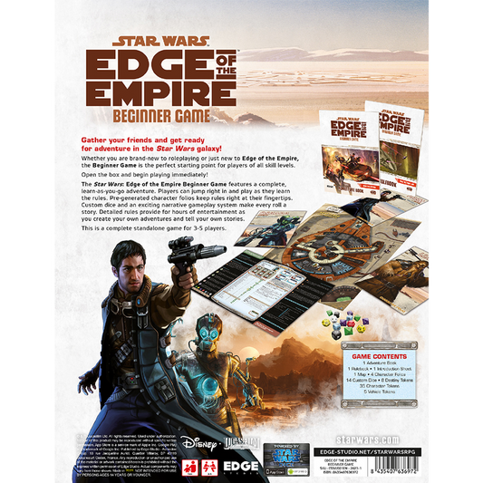 STAR WARS ROLEPLAYING GAME - EDGE OF THE EMPIRE: BEGINNER GAME