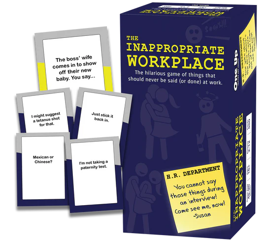THE INAPPROPRIATE WORKPLACE Card Game