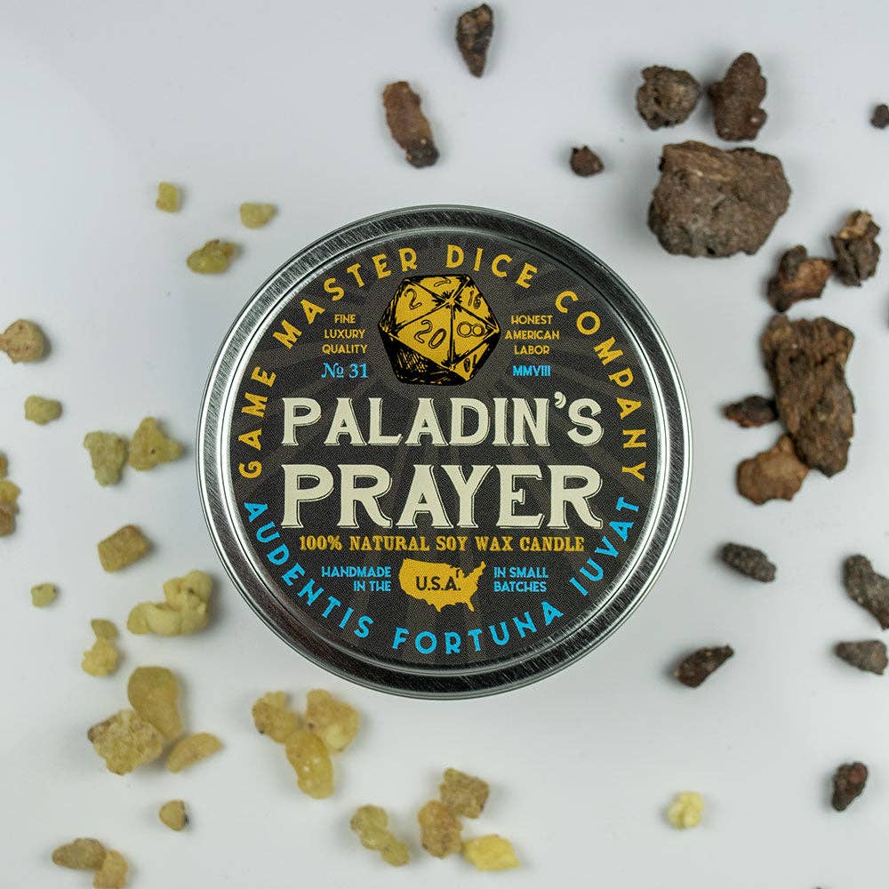 GAMING CANDLE: PALADIN'S PRAYER