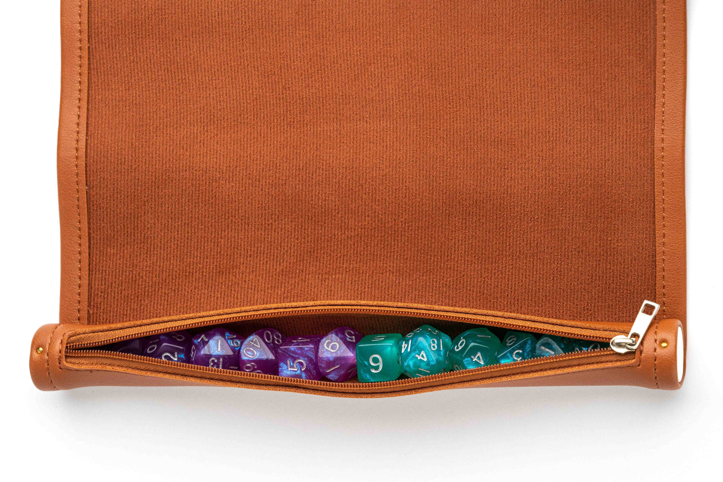 SCROLL DICE ROLLING MAT AND CARRYING CASE