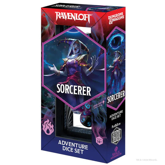 DUNGEONS & DRAGONS ADVENTURE DICE SET - SORCERER