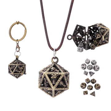 GRIMSKULL'S D20 LOCKET GIFT SET