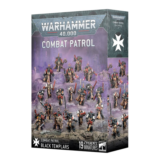 WARHAMMER 40,000 – BLACK TEMPLARS: COMBAT PATROL