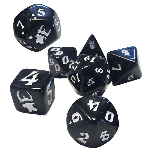 MUNCHKIN – 7-PIECE DICE SET + BONUS CARDS