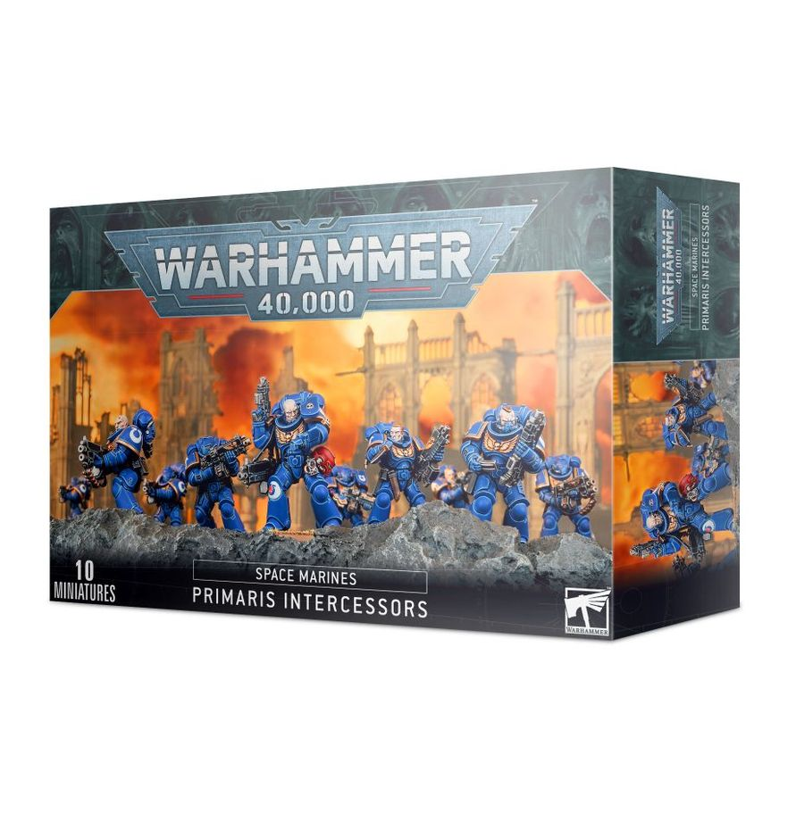 WARHAMMER 40,000 – SPACE MARINES: PRIMARIS INTERCESSOR SQUAD