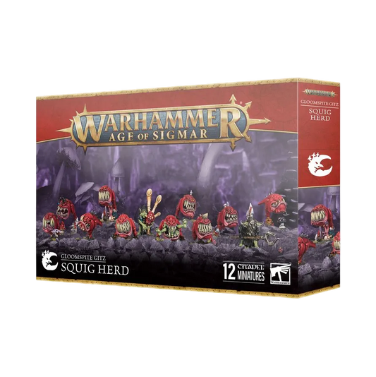 WARHAMMER: AGE OF SIGMAR - GLOOMSPITE GITZ: SQUIG HERD