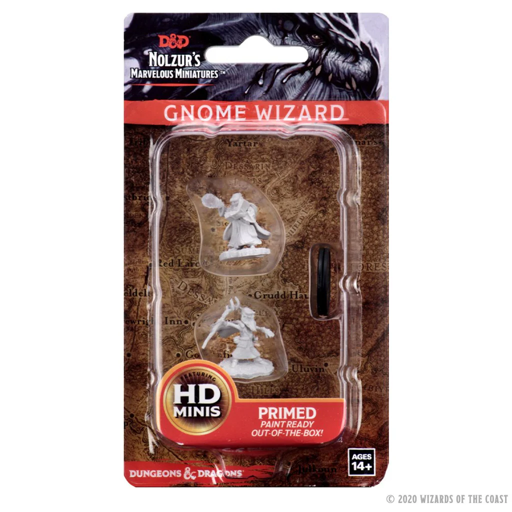 D&D NOLZUR'S MARVELOUS UNPAINTED MINIATURES - PLAYERS SET 1