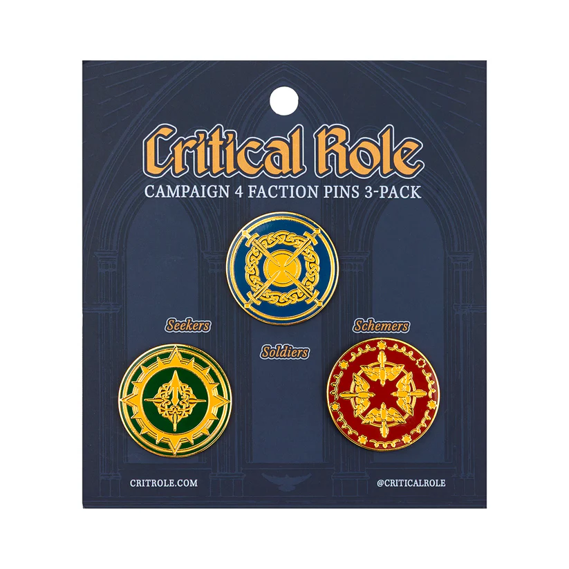 CRITICAL ROLE PINS