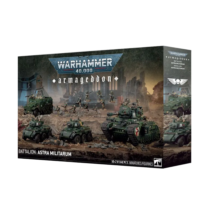 WARHAMMER 40,000 – ASTRA MILITARUM: ARMAGEDDON BATTALION