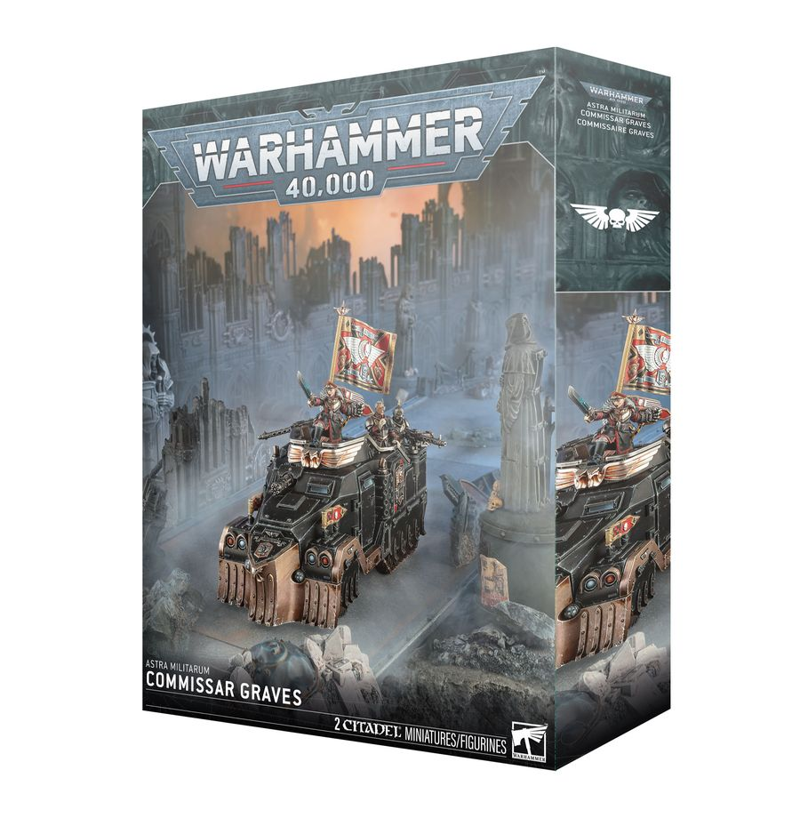 WARHAMMER 40,000 – ASTRA MILITARUM: COMMISSAR GRAVES