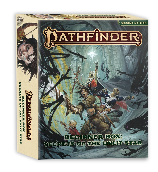 PATHFINDER RPG 2E: BEGINNER BOX - SECRETS OF THE UNLIT STAR