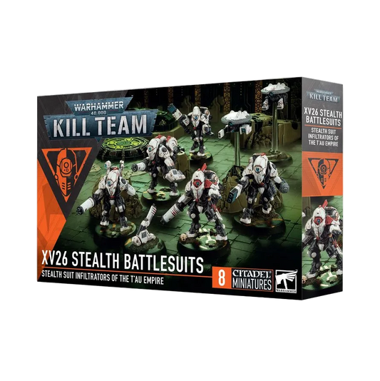 WARHAMMER 40,000: KILL TEAM – T'AU EMPIRE: XV26 STEALTH BATTLESUITS