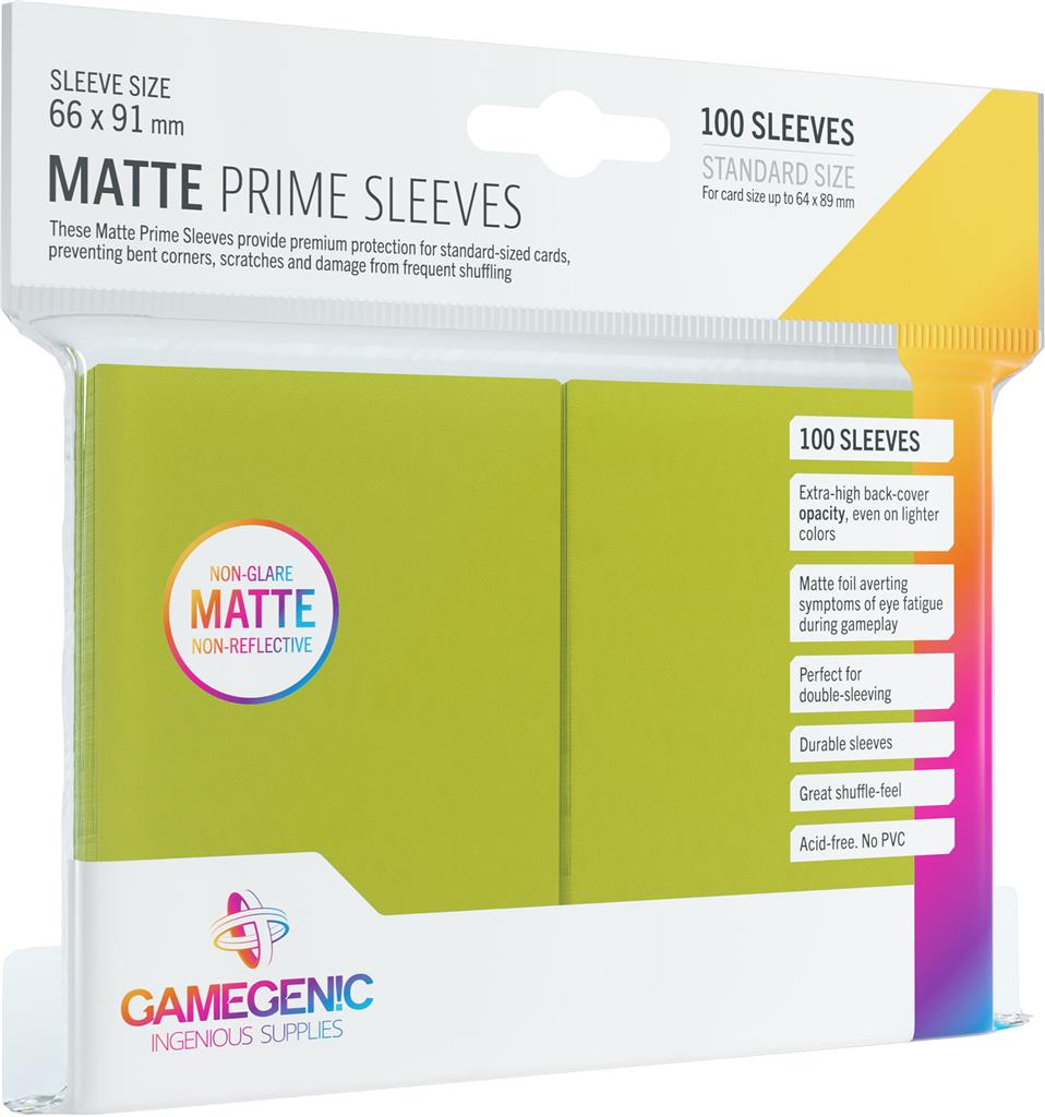 MATTE PRIME: 100 COUNT SLEEVES