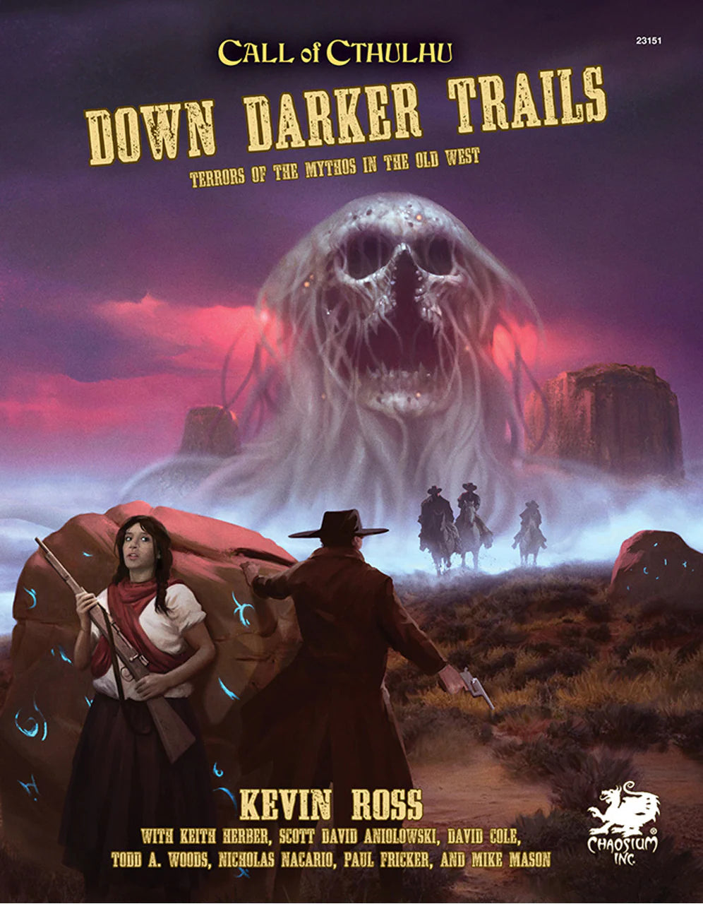 CALL OF CTHULHU: DOWN DARKER TRAILS - SETTING GUIDE (Hardcover)