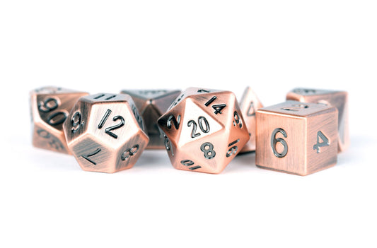 FANROLL ANTIQUE COPPER METAL 16mm POLY SET
