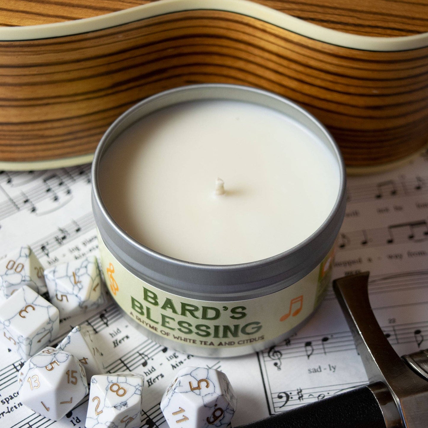 GAMING CANDLE: BARD'S BLESSING