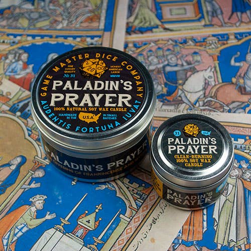 GAMING CANDLE: PALADIN'S PRAYER