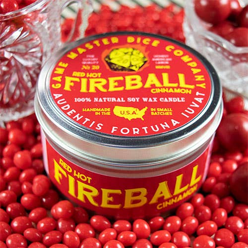 GAMING CANDLE:  FIREBALL!