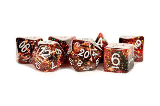 ETERNAL FIRE - 16MM RESIN POLY DICE SET