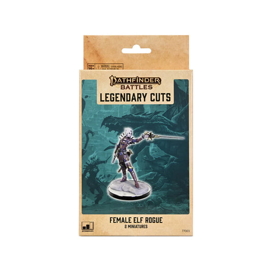 PATHFINDER BATTLES: LEGENDARY CUTS - FEMALE ELF ROGUE
