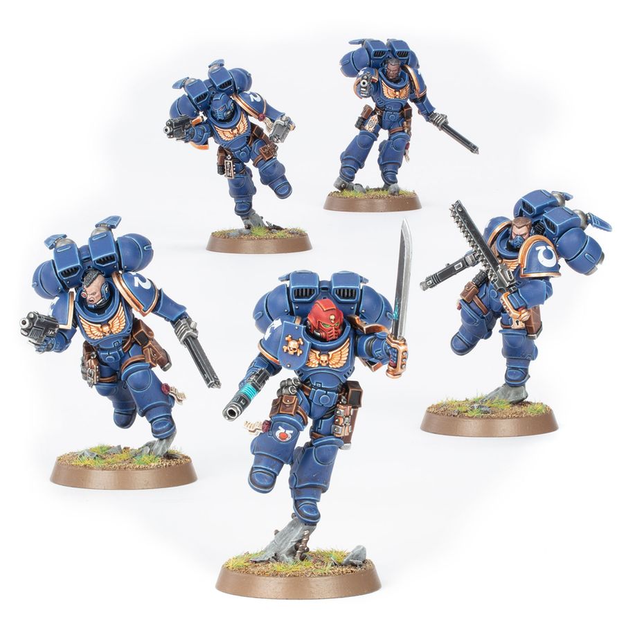 WARHAMMER 40,000 – SPACE MARINES: ASSAULT INTERCESSORS WITH JUMP PACKS
