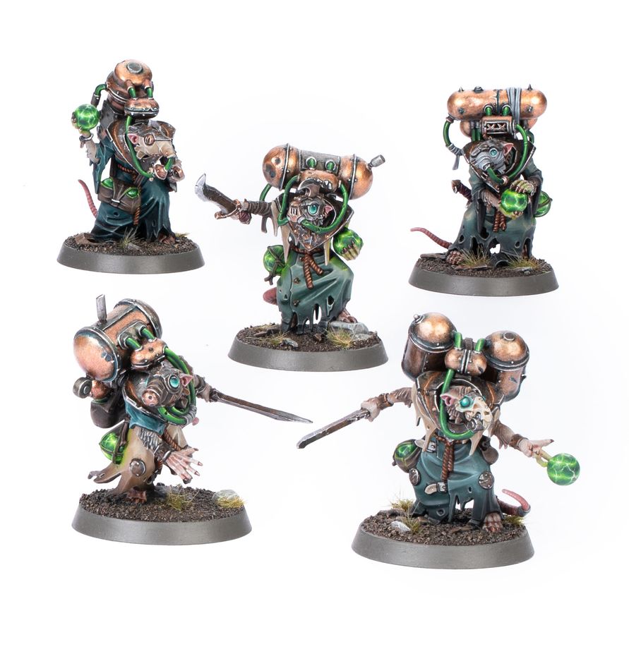 WARHAMMER: AGE OF SIGMAR - SKAVEN: ACOLYTE GLOBADIERS