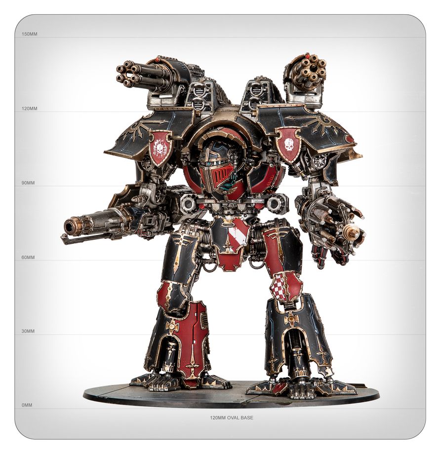 LEGIONES IMPERIALIS: WARLORD TITAN W/QUAKE CANNON & BEAM EX