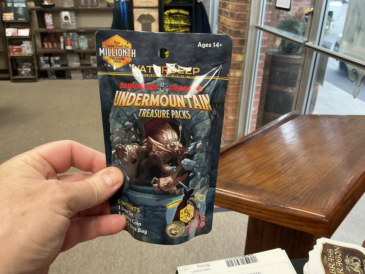 UNDERMOUNTAIN TREASURE PACKS