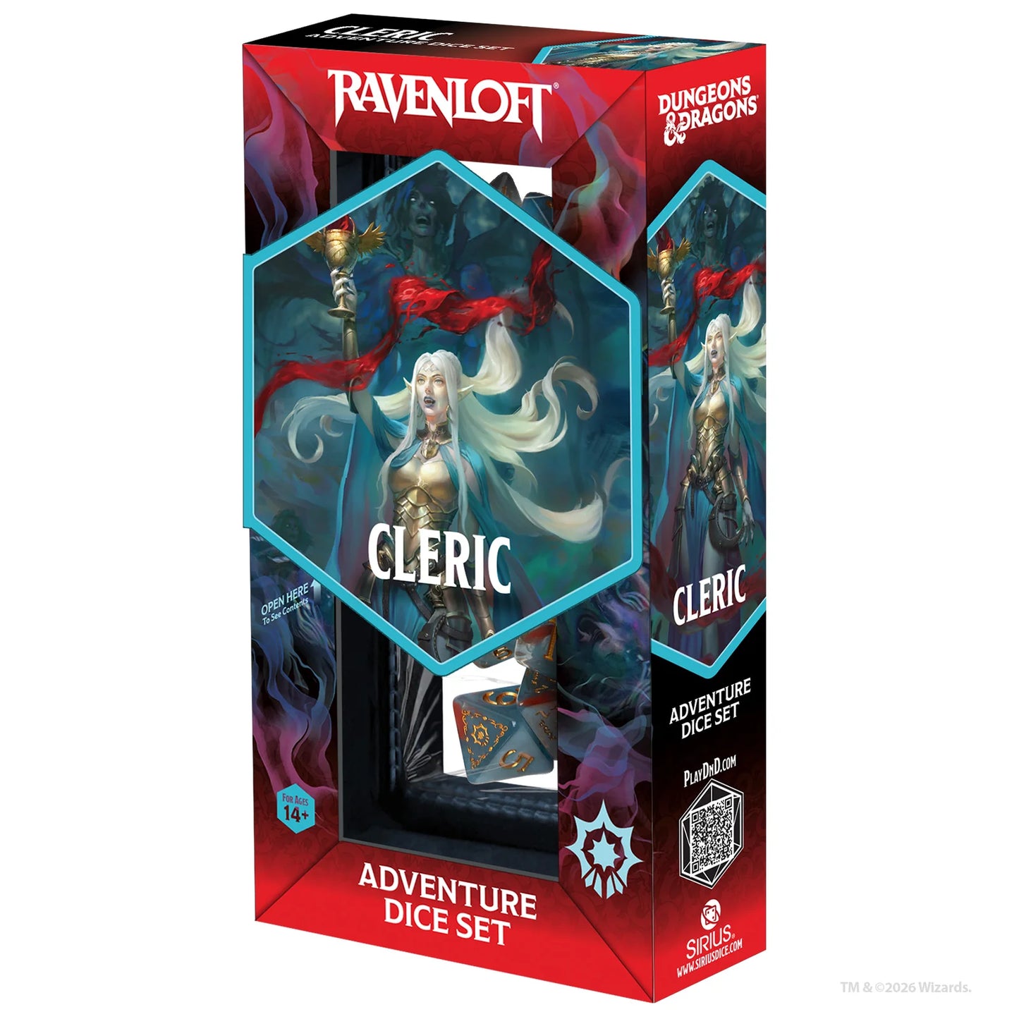 DUNGEONS & DRAGONS ADVENTURE DICE SET - CLERIC
