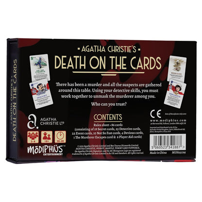 AGATHA CHRISTIE'S DEATH ON THE CARDS