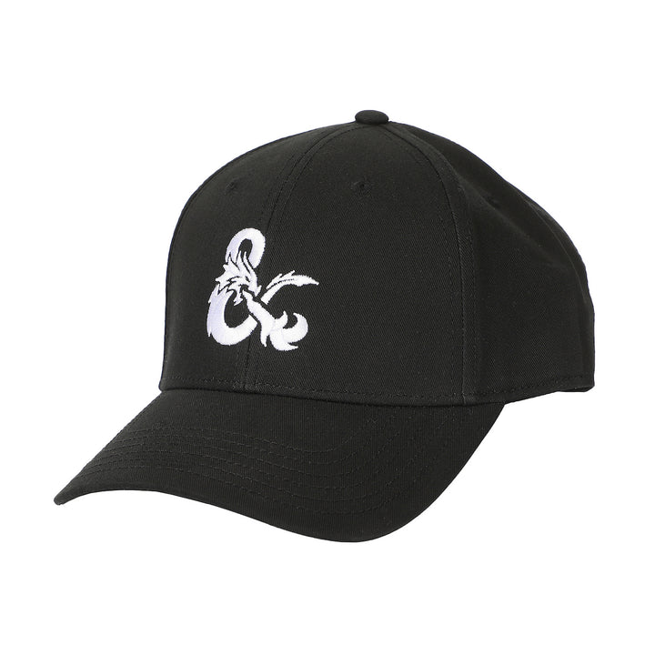 D&D LOGO BLACK BASEBALL CAP