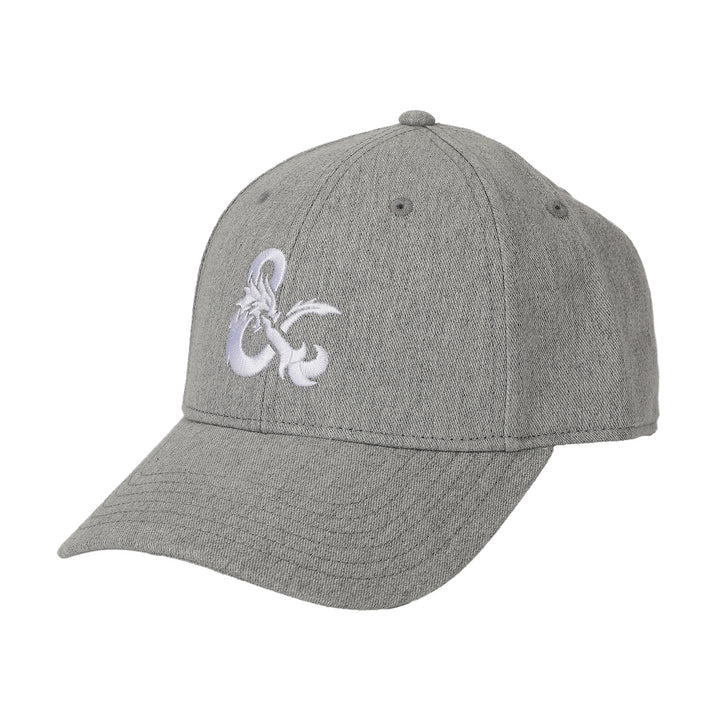 D&D LOGO GRAY BASEBALL CAP