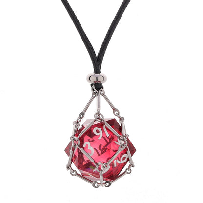 MYSTICAGE DICE CHAIN NECKLACE - D20