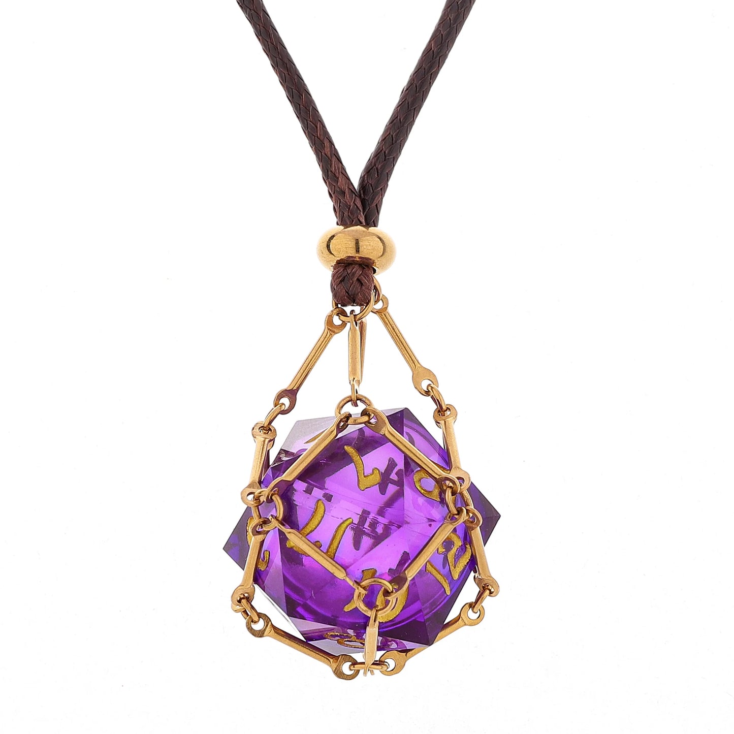 MYSTICAGE DICE CHAIN NECKLACE - D20