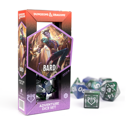 DUNGEONS & DRAGONS ADVENTURE DICE SET - BARD