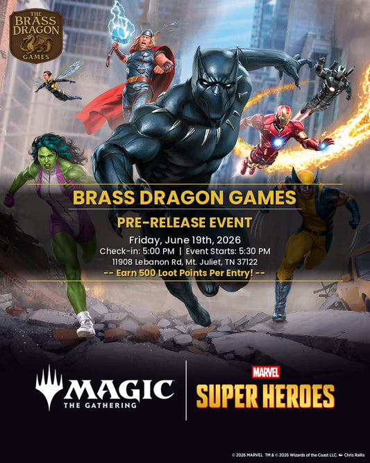 MTG: MARVEL SUPERHEROES | PRE-RELEASE EVENT