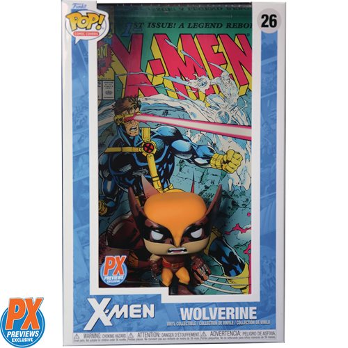 POP! X-Men #1 (1991) WOLVERINE Funko Pop! COMIC COVER Vinyl Figure with Case #26 - LIMITED RUN!