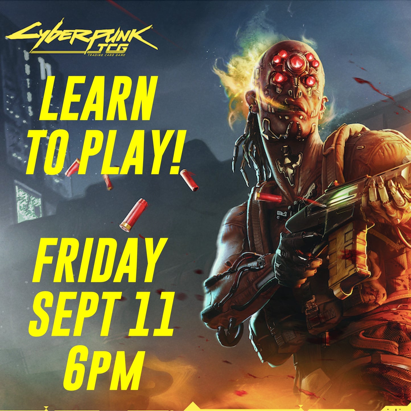 CYBERPUNK TCG - LEARN TO PLAY!