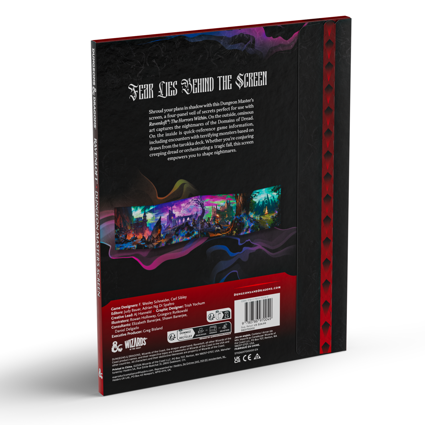 DUNGEONS & DRAGONS 5.5E - RAVENLOFT: THE HORRORS WITHIN ACCESSORIES